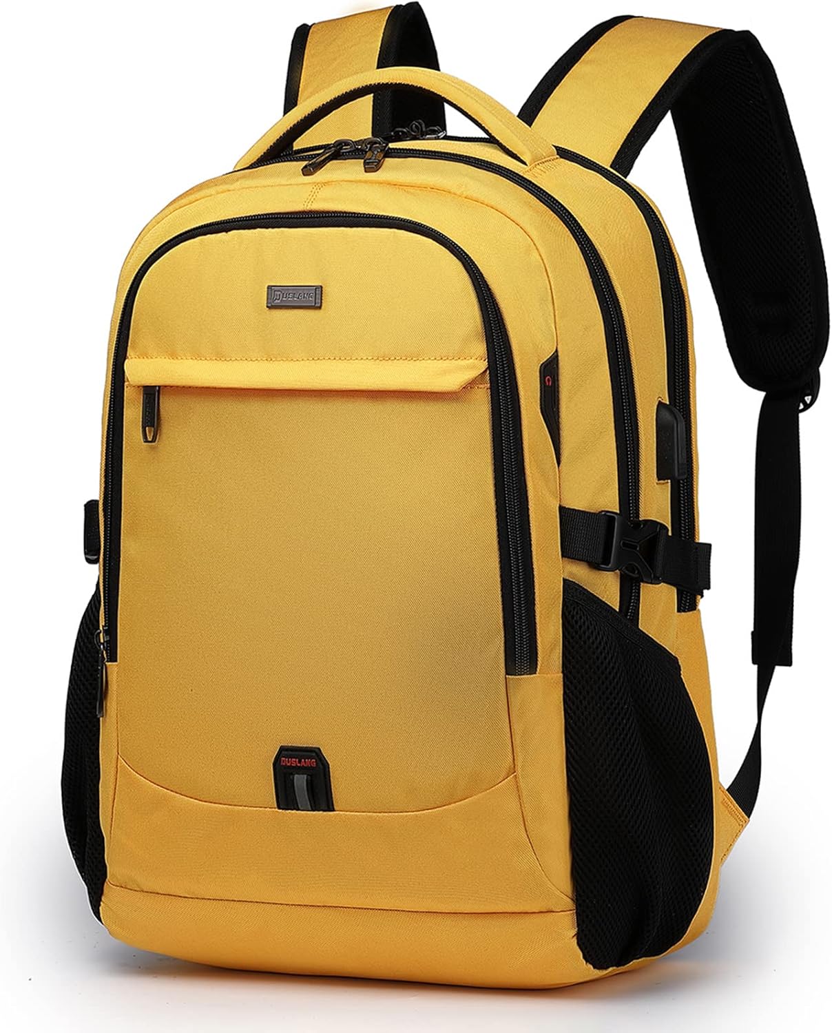 DUSLANG 17 Inch Laptop Backpack for Travel Water Resistant College Backpack for Men/Women Laptop Bag with USB Charging Port,Black - Colors B