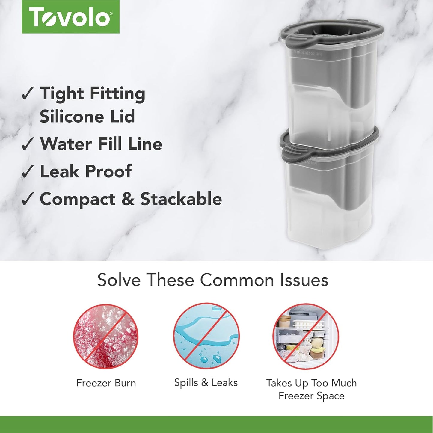 Tovolo Sphere Ice Molds - Set of 2
