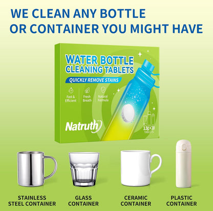 NATRUTH water bottle tablets