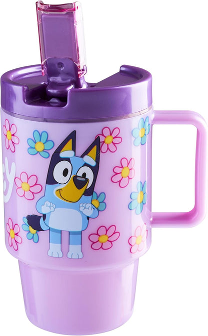Get Trend Pokemon Kids Water Bottle with Straw 16.9 oz BPA Free Plastic Cup with Lid Reusable Tumbler Pikachu Anime Gifts for Kids (Black Pokemon)
