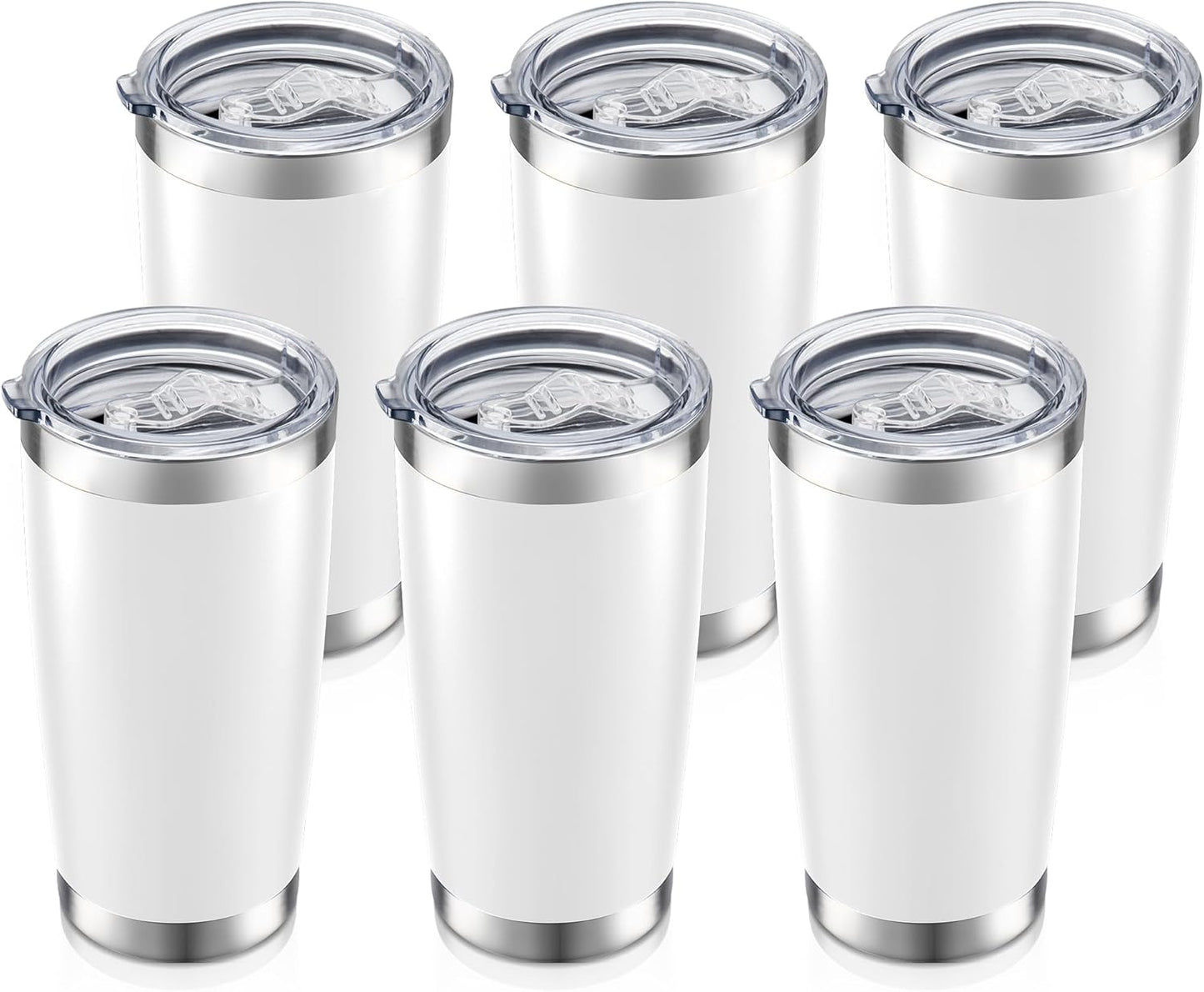 20 oz Tumbler with Lid Stainless Steel Insulated Tumblers Double Wall Vacuum Coffee Mug Powder Coated Tumbler Cups for Cold and Hot Drinks, Tropical Pink, 1 pack
