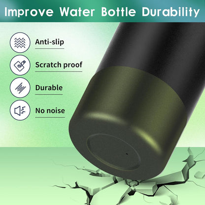 Chameleon Silicone Water Bottle Boot, Compatible with Stanley & Hydro Flask Tumbler 2.8-2.95in Bottom Anti-Slip Protector Rubber Sleeve