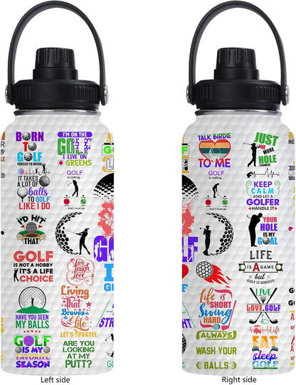 Pickleball Water Bottle 32oz Stainless Steel Insulated Vaccum with Lid, Pickleball Gifts for Pickleball Players, Pickleball Lovers, Women Girls Ladies