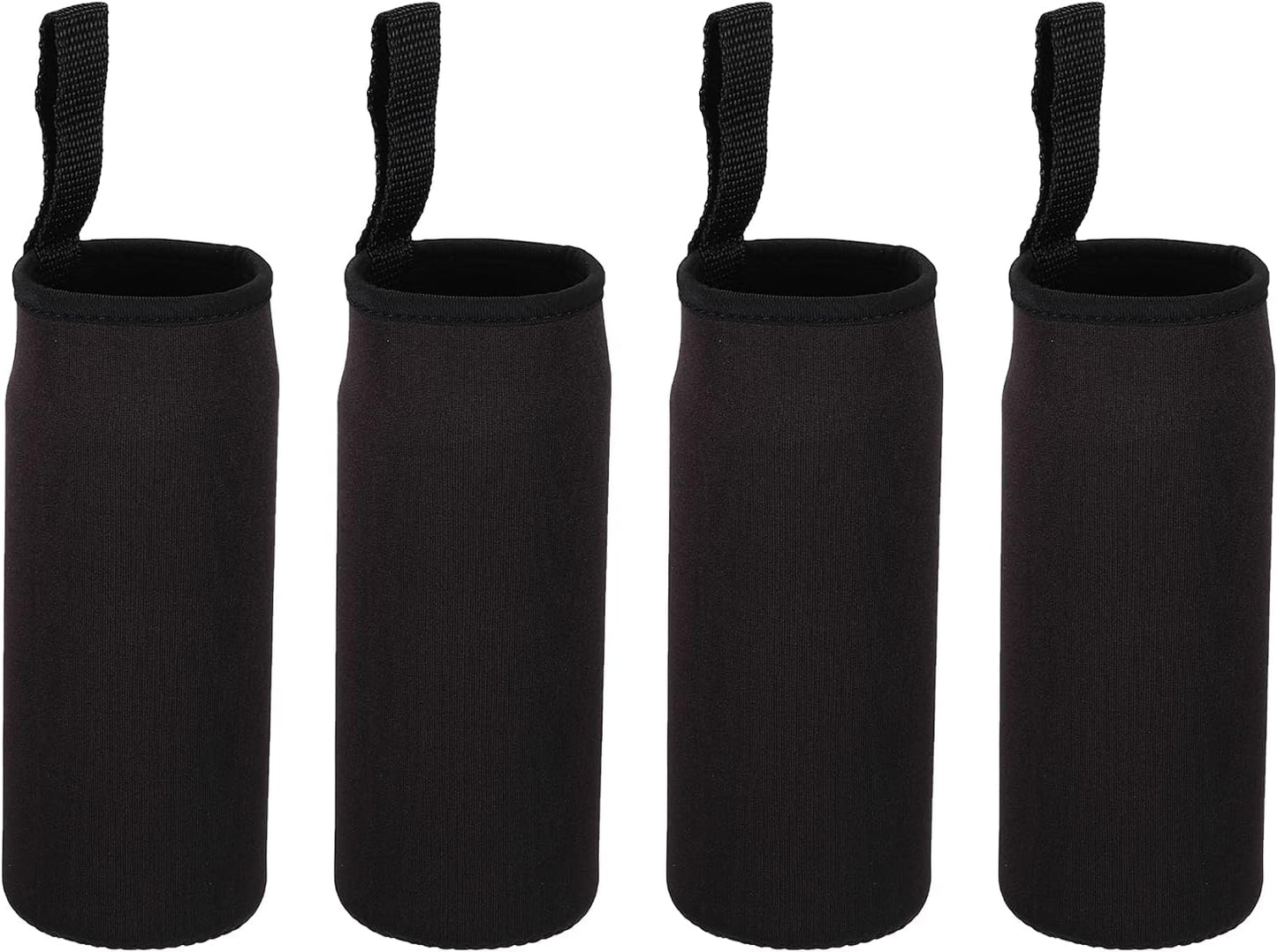 PATIKIL Water Bottle Sleeves, Neoprene Insulated Bottle Bag Holder Carrier Pouch with Finger Strap