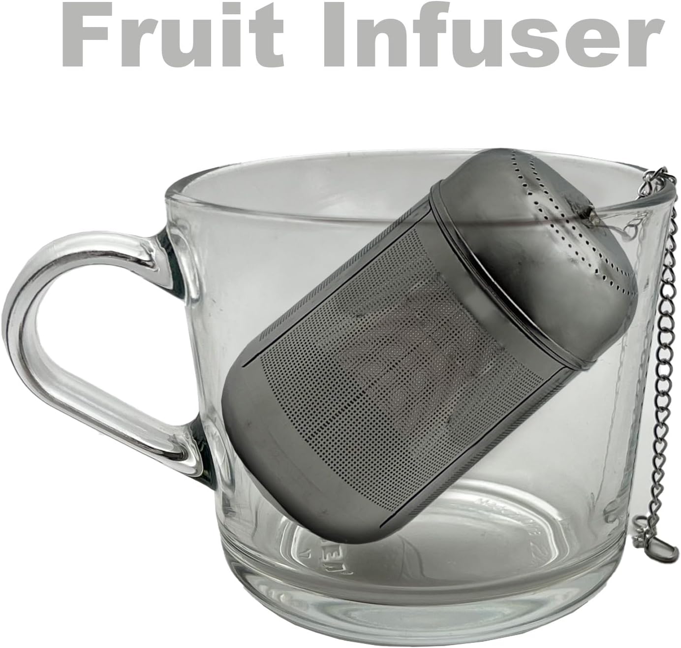 2PCS Fruit Infuser Insert,Flower Tea Infuser for Wide Mouth Water Bottles,Compatible with Stanley,Hydro Flask,Iron Flask, Takeya, ThermoFlask and Similar