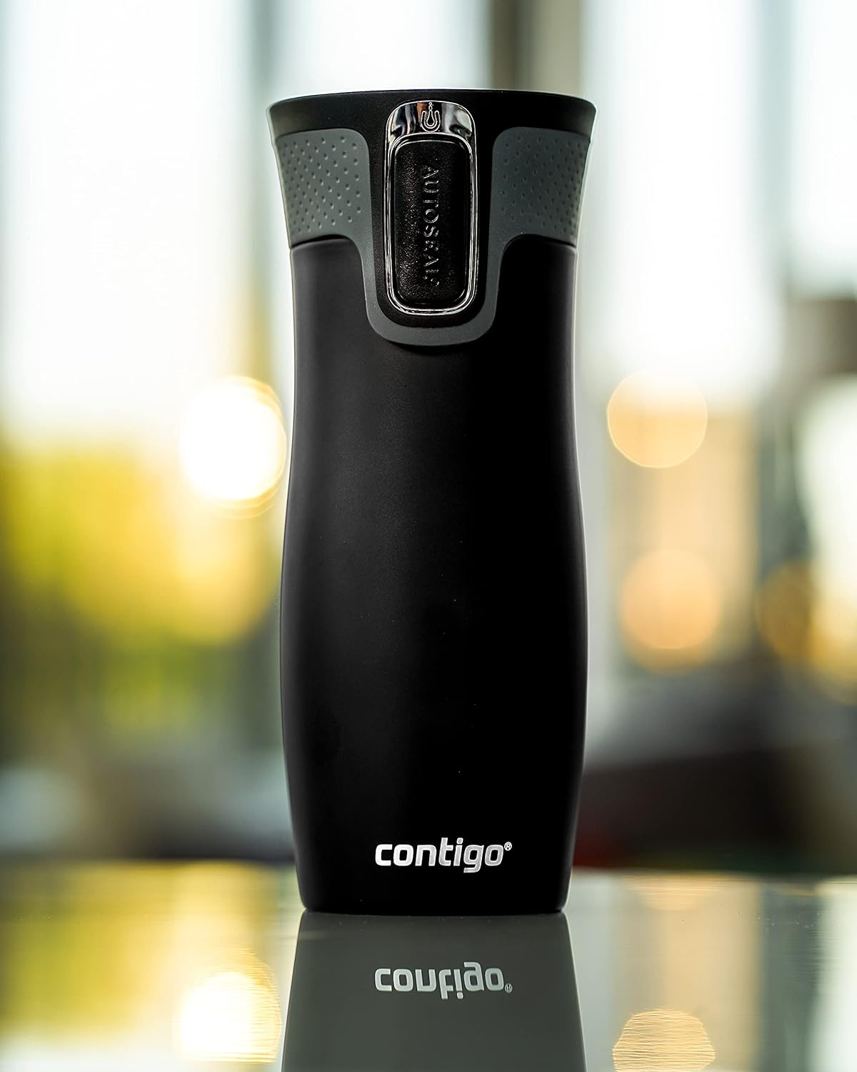 Contigo West Loop Autoseal Travel Mug, Stainless Steel Thermal Mug, Vacuum Flask, Leakproof Tumbler, Coffee Mug with BPA-Free Easy-Clean Lid