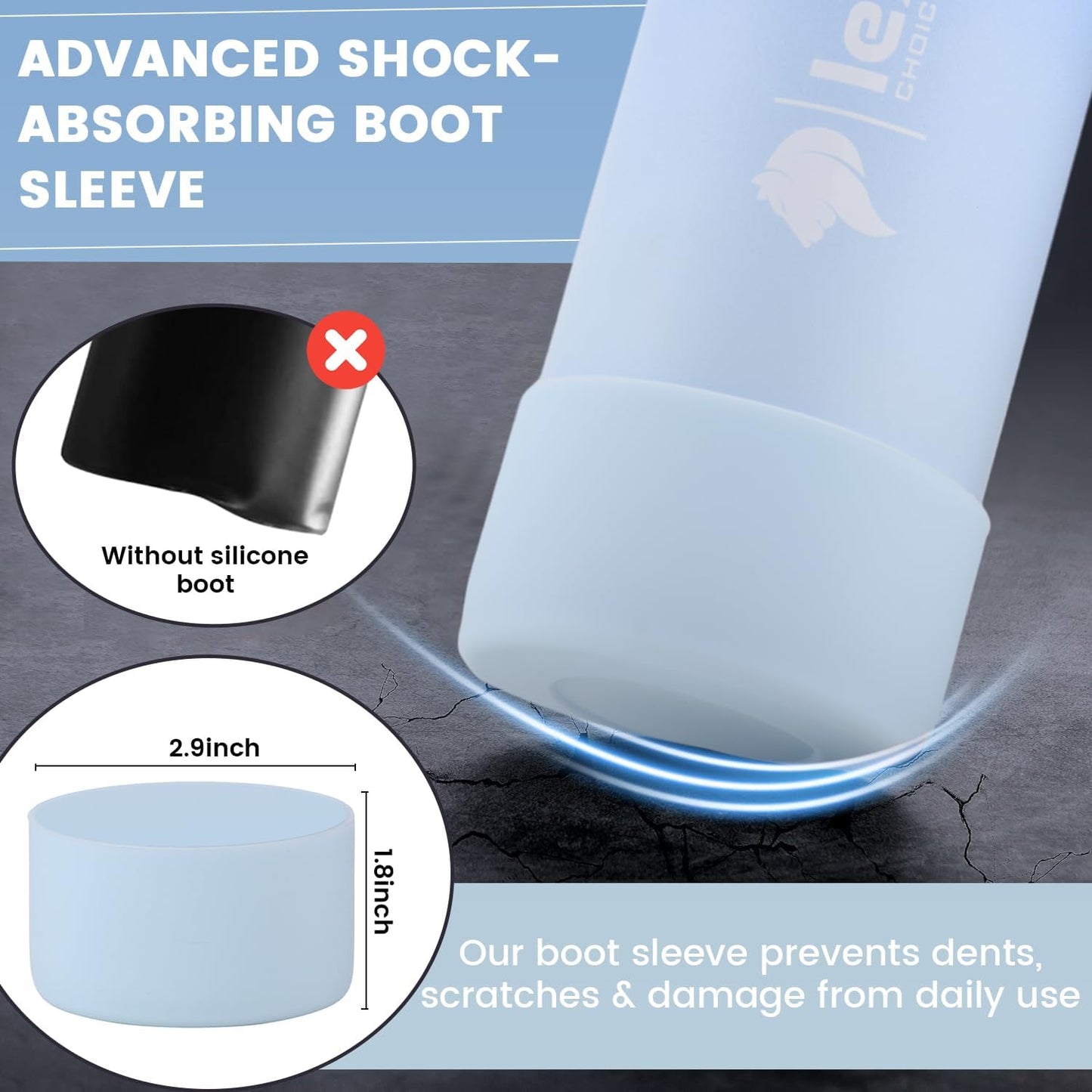 Lexlion Tea Infuser Water Bottle 32 Oz – Triple Wall Insulated Stainless Steel, Loose Leaf & Fruit Strainer, 3 Leakproof Lids, BPA-Free Silicone Sleeve, Reusable Thermal Mug