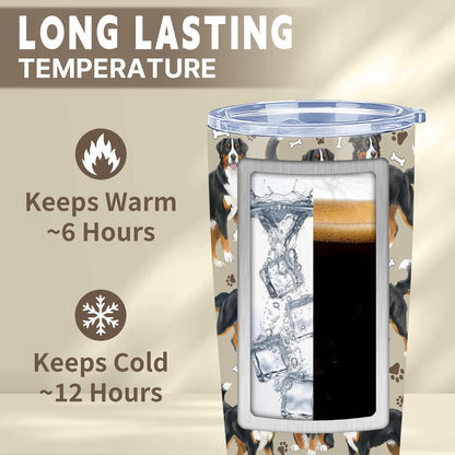 Beagle Gifts for Women Men, 40oz Stainless Steel Insulated Tumbler Travel Cup Mug, Funny and Unique Beagle Gifts for Dog Lover - Colors B