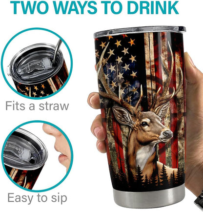 SANDJEST Pickleball Tumbler 20oz, Stainless Steel Travel Cup with Lid, Insulated Coffee Mug, Pickleballs Gifts for Women Girls Friends Sisters Players on Birthday Christmas
