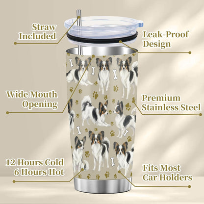 Beagle Gifts for Women Men, 40oz Stainless Steel Insulated Tumbler Travel Cup Mug, Funny and Unique Beagle Gifts for Dog Lover - Colors B
