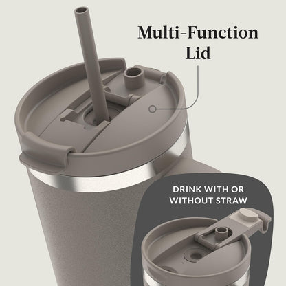 Contigo Streeterville 40oz Tumbler, Stainless Steel Vacuum Insulated, Leak-Proof, Cold for 29 Hours, Reef