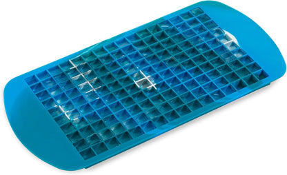 Host Ice Cube Tray, Makes Four 5-Inch Long Cubes, Durable Silicone Trays with Easy Release Design, Perfect for Water Bottles and Highball Glasses, Home Bar Accessories, Set of 1, Marble