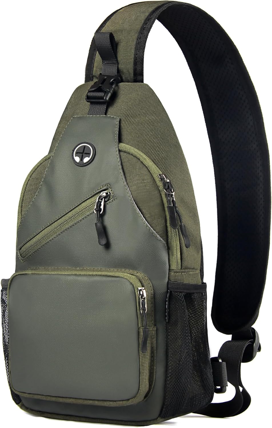 Javolto Sling Bag for Men Crossbody Backpack, Small Sling Backpack Mens Shoulder Bag, Casual Daypack Hiking Bag for Travel