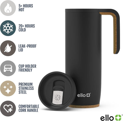Ello Magnet 18oz Stainless Steel