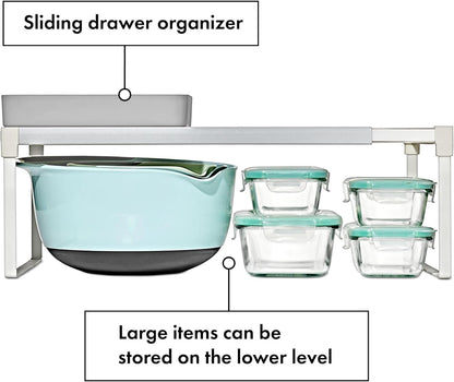 OXO Good Grips Water Bottle Organizer and Accessory Bin, Water Bottle Holder