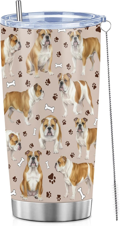 Beagle Gifts for Women Men, 40oz Stainless Steel Insulated Tumbler Travel Cup Mug, Funny and Unique Beagle Gifts for Dog Lover - Colors B