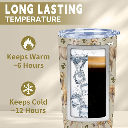 Beagle Gifts for Women Men, 40oz Stainless Steel Insulated Tumbler Travel Cup Mug, Funny and Unique Beagle Gifts for Dog Lover - Colors A