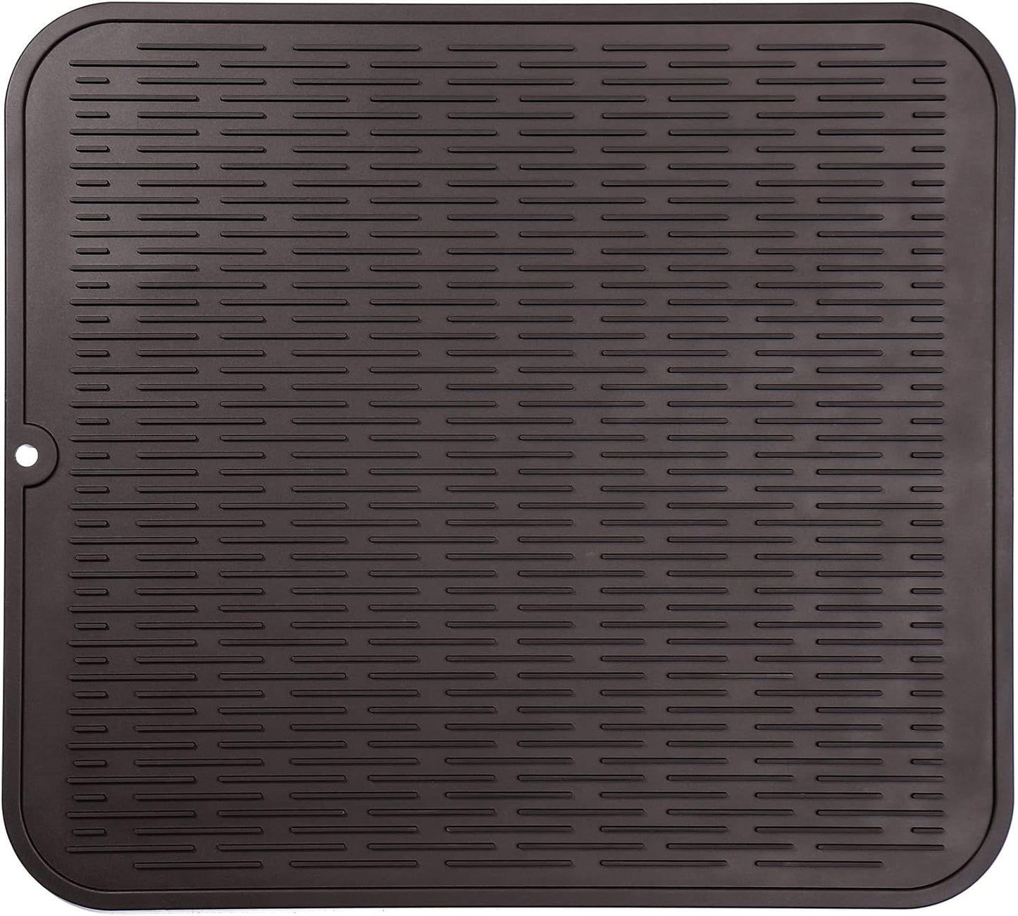 MicoYang Silicone Dish Drying Mat for Multiple Usage,Easy clean,Eco-friendly,Heat-resistant Silicone Mat for Kitchen Counter,Sink,Bar,Bottle,or Cup Green M 17 inches x 6 inches