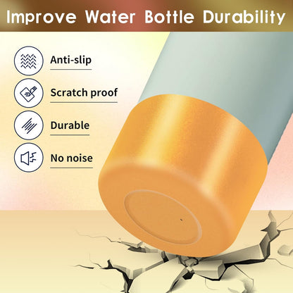 Chameleon Silicone Water Bottle Boot, Compatible with Stanley & Hydro Flask Tumbler 2.8-2.95in Bottom Anti-Slip Protector Rubber Sleeve