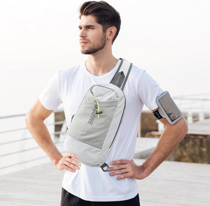 G4Free Sling Bag RFID Blocking Lightweight Crossbody Backpack Chest Shoulder Bag for Travel Sports Running