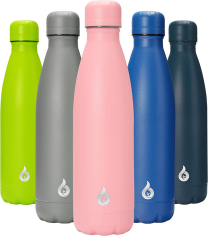 BJPKPK Insulated Water Bottle 12oz Small Stainless Steel Water Bottles Reusable Metal Thermal Keep Cold and Hot,Dreamy Purple - Colors B