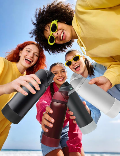 Mity rain 2PCS Silicone Boot for Owala Water Bottle 24 oz 32 oz, Anti-Slip Protective Sleeve Bottom Bumper Protector for FreeSip Stainless Steel Water Bottles Accessories