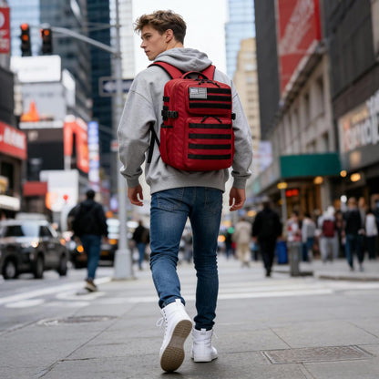 Wotony Military Tactical Backpack for Men Waterproof Daypack 3 Day Assault Pack Molle Bag with Water Bottle Holder