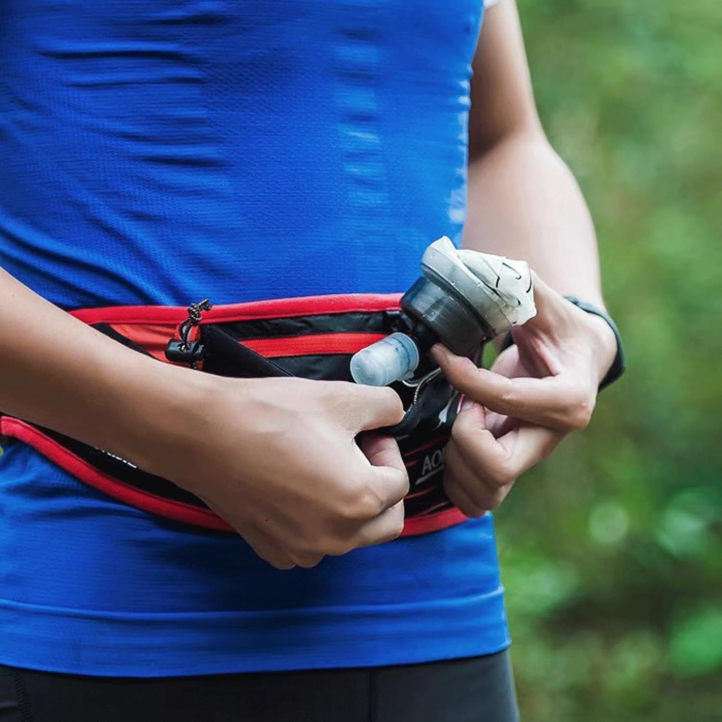 Azarxis TPU Soft Flask Collapsible Water Bottles BPA-Free 250ml 350ml 500ml for Hydration Vest Pack Running Hiking Cycling Climbing