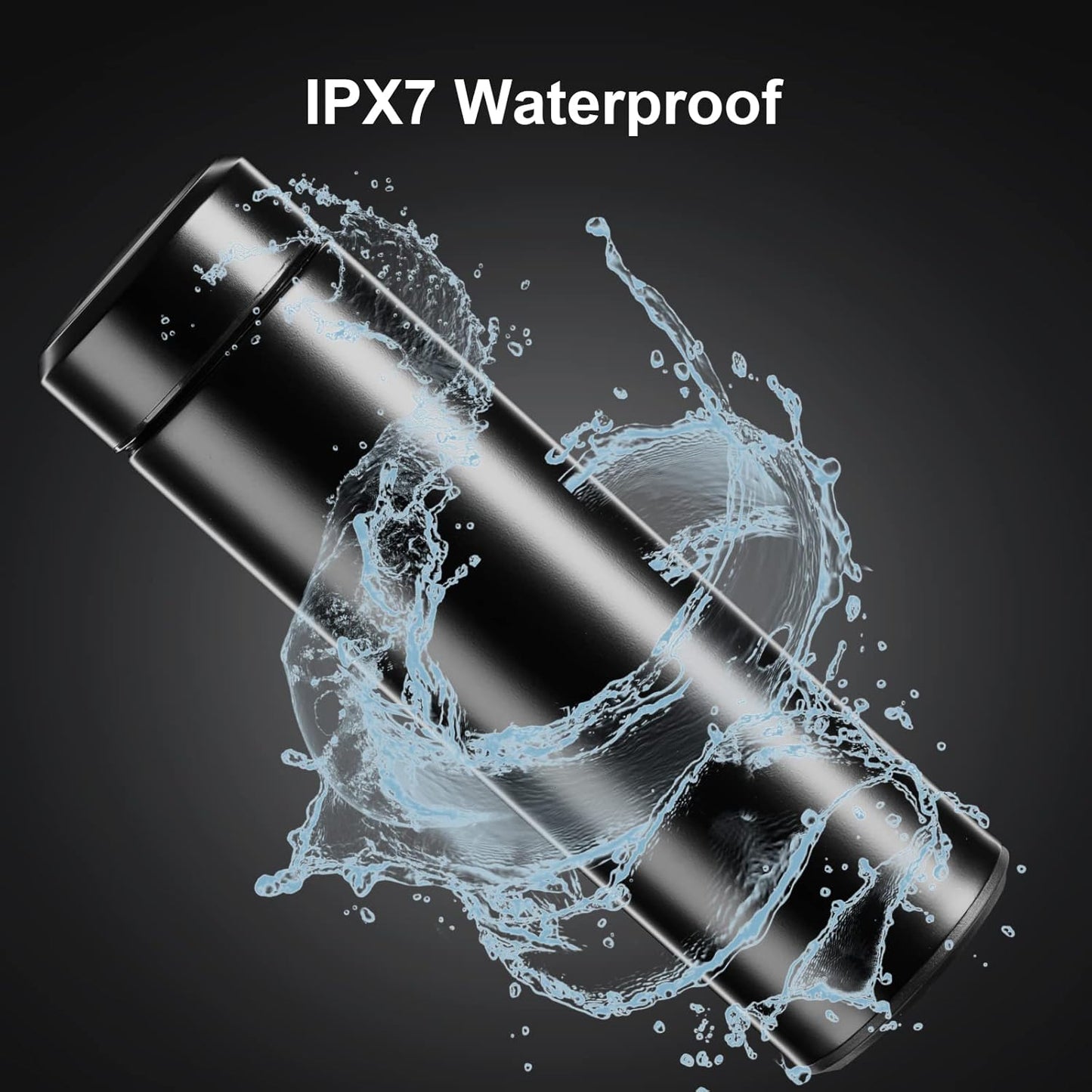 PARACITY Insulated Water Bottle,15 oz Stainless Steel Thermo, Double Wall Vacuum Water Bottle, Metal Water Bottle Keeps Hot for 12 Hrs, Cold for 24 Hrs, for Coffee, Drinks
