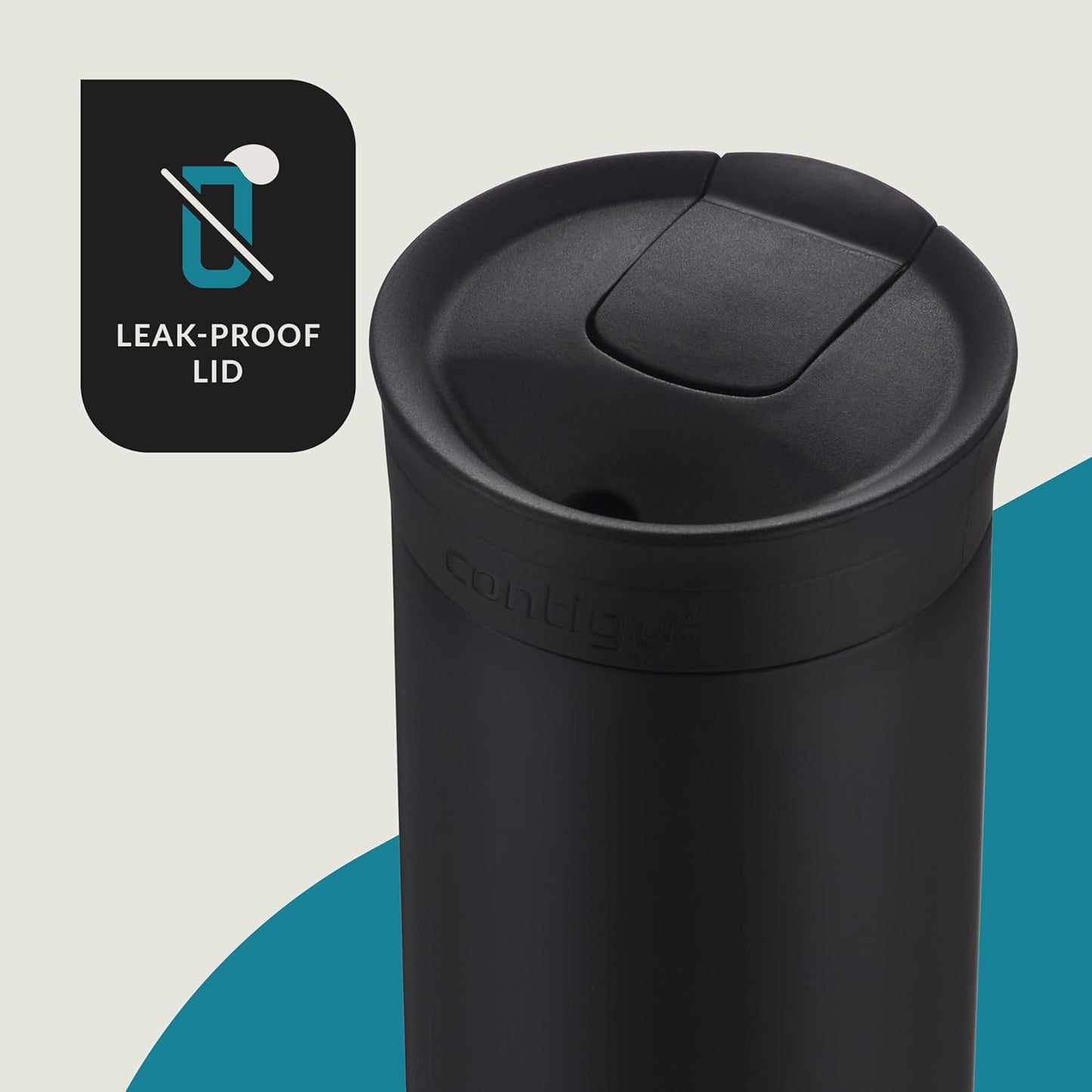 Contigo HuronTravel Mug Screw Cap Stainless Steel Drinking Cup