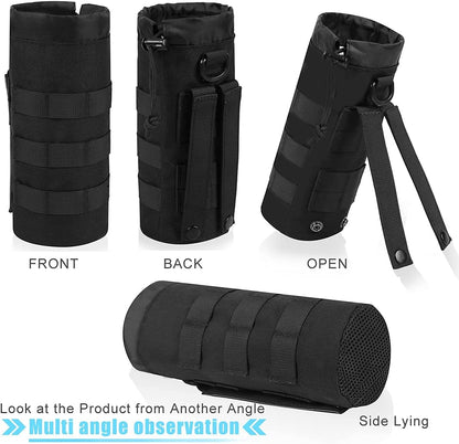 Molle Water Bottle Holder, Water Molle Attachments, Molle Water Bottle Pouch, Tactical Backpack Attachment Pouches