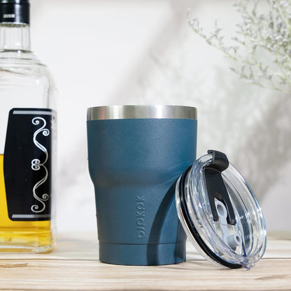 BJPKPK Tumbler With Handle And Straw Lid 40 oz Stainless Steel Insulated Coffee Tumbler Cups For Home, Office or Car,Turquoise