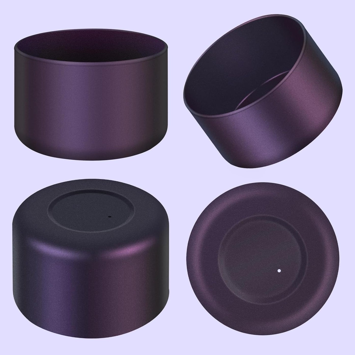Chameleon Silicone Water Bottle Boot, Compatible with Stanley & Hydro Flask Tumbler 2.8-2.95in Bottom Anti-Slip Protector Rubber Sleeve