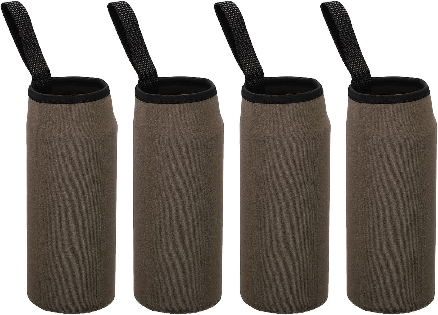 PATIKIL Water Bottle Sleeves, Neoprene Insulated Bottle Bag Holder Carrier Pouch with Finger Strap