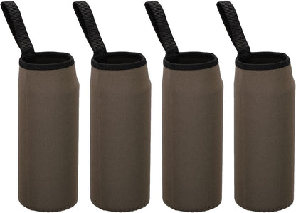 PATIKIL Water Bottle Sleeves, Neoprene Insulated Bottle Bag Holder Carrier Pouch with Finger Strap