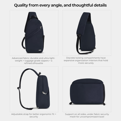 Travelon Anti-Theft Classic Sling Bag