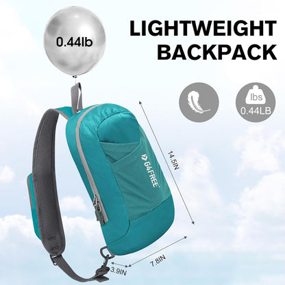 G4Free Sling Bag RFID Blocking Lightweight Crossbody Backpack Chest Shoulder Bag for Travel Sports Running