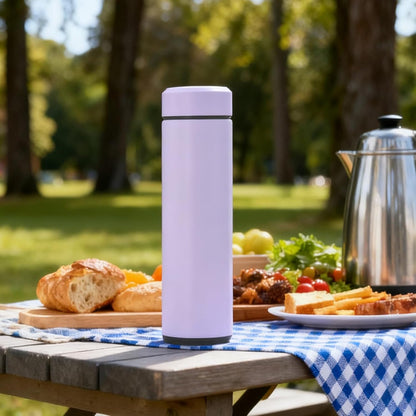 PARACITY Insulated Water Bottle,15 oz Stainless Steel Thermo, Double Wall Vacuum Water Bottle, Metal Water Bottle Keeps Hot for 12 Hrs, Cold for 24 Hrs, for Coffee, Drinks