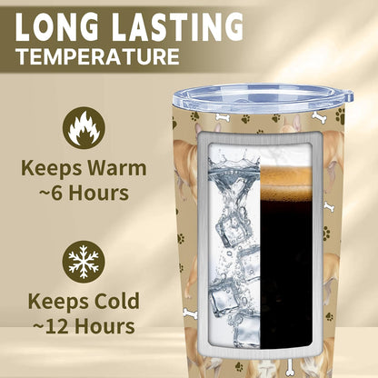 Beagle Gifts for Women Men, 40oz Stainless Steel Insulated Tumbler Travel Cup Mug, Funny and Unique Beagle Gifts for Dog Lover - Colors B