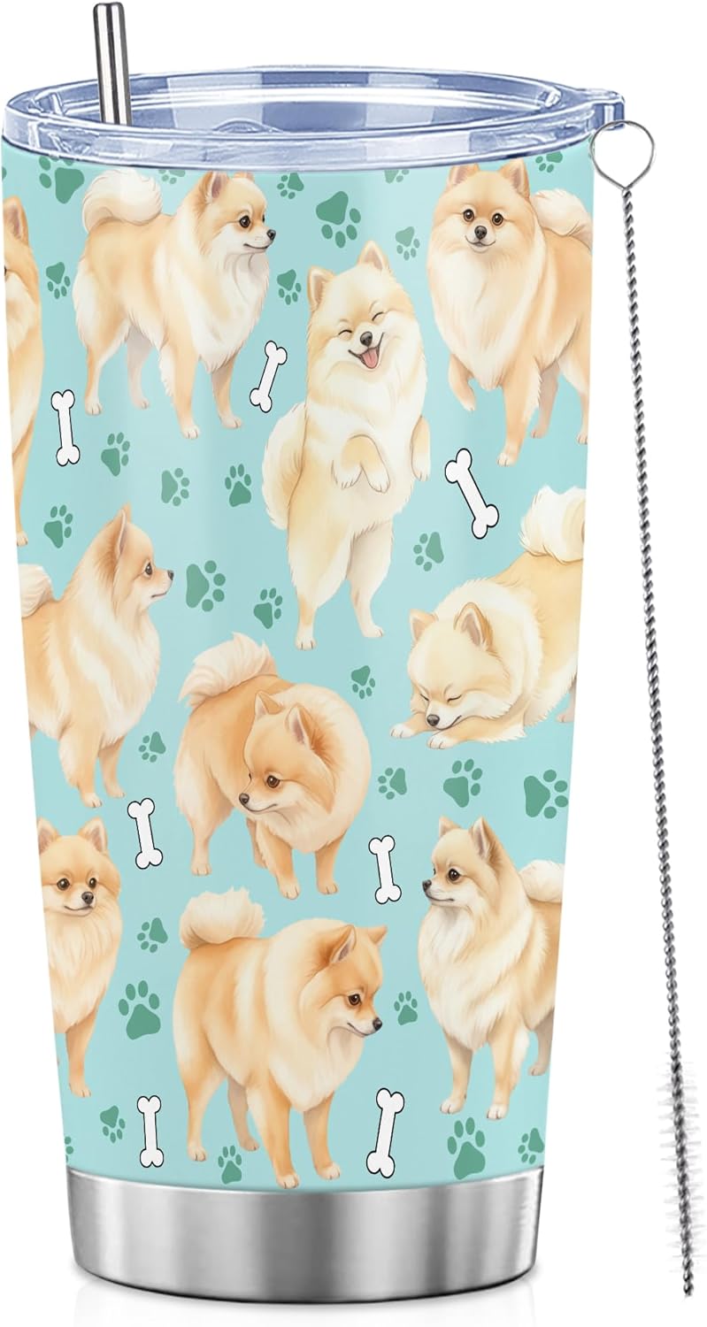 Beagle Gifts for Women Men, 40oz Stainless Steel Insulated Tumbler Travel Cup Mug, Funny and Unique Beagle Gifts for Dog Lover - Colors B