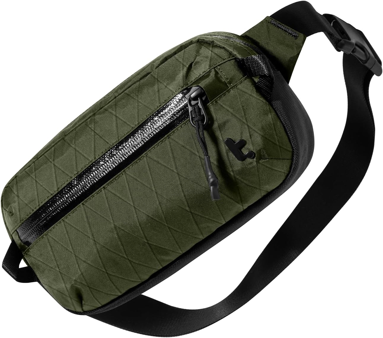 tomtoc 3.5L Sling Bag with RFID Blocking, Crossbody Bag Chest Shoulder Pack for Men and Women, Water-resistant Lightweight Casual Waist Fanny Pack for Travel/Daily Use
