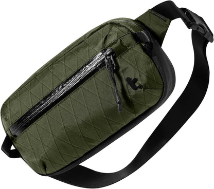 tomtoc 3.5L Sling Bag with RFID Blocking, Crossbody Bag Chest Shoulder Pack for Men and Women, Water-resistant Lightweight Casual Waist Fanny Pack for Travel/Daily Use
