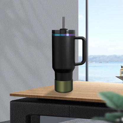 Chameleon Silicone Water Bottle Boot, Compatible with Stanley & Hydro Flask Tumbler 2.8-2.95in Bottom Anti-Slip Protector Rubber Sleeve