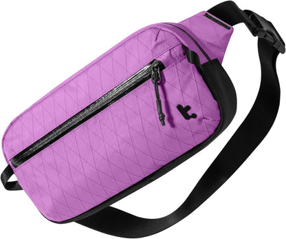 tomtoc 3.5L Sling Bag with RFID Blocking, Crossbody Bag Chest Shoulder Pack for Men and Women, Water-resistant Lightweight Casual Waist Fanny Pack for Travel/Daily Use