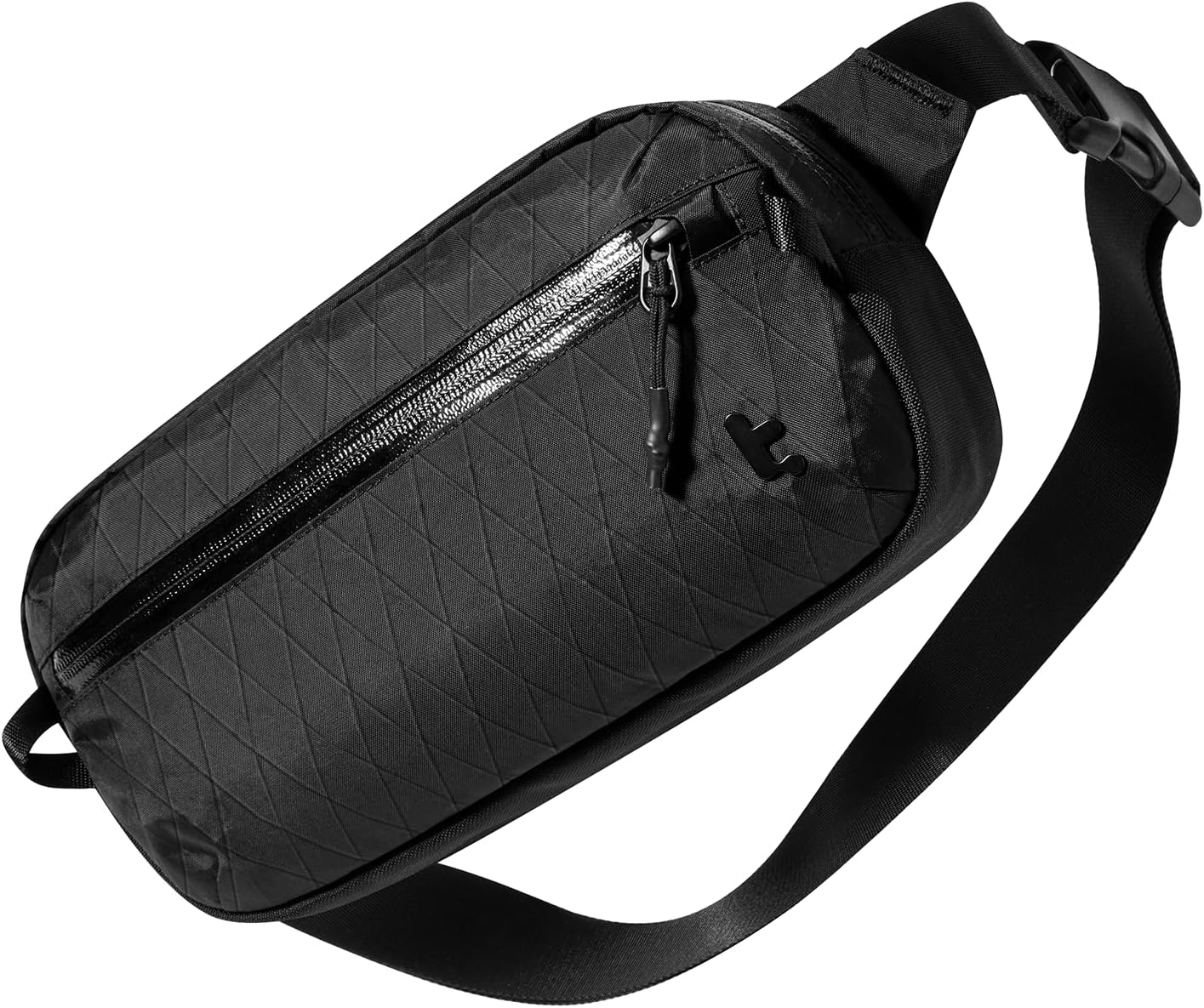 tomtoc 3.5L Sling Bag with RFID Blocking, Crossbody Bag Chest Shoulder Pack for Men and Women, Water-resistant Lightweight Casual Waist Fanny Pack for Travel/Daily Use