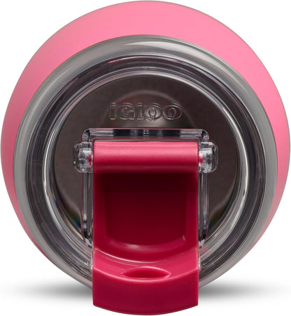 Igloo 20 oz Stainless Steel Tumbler | Sport Sipper Bottle | Thrift Pink