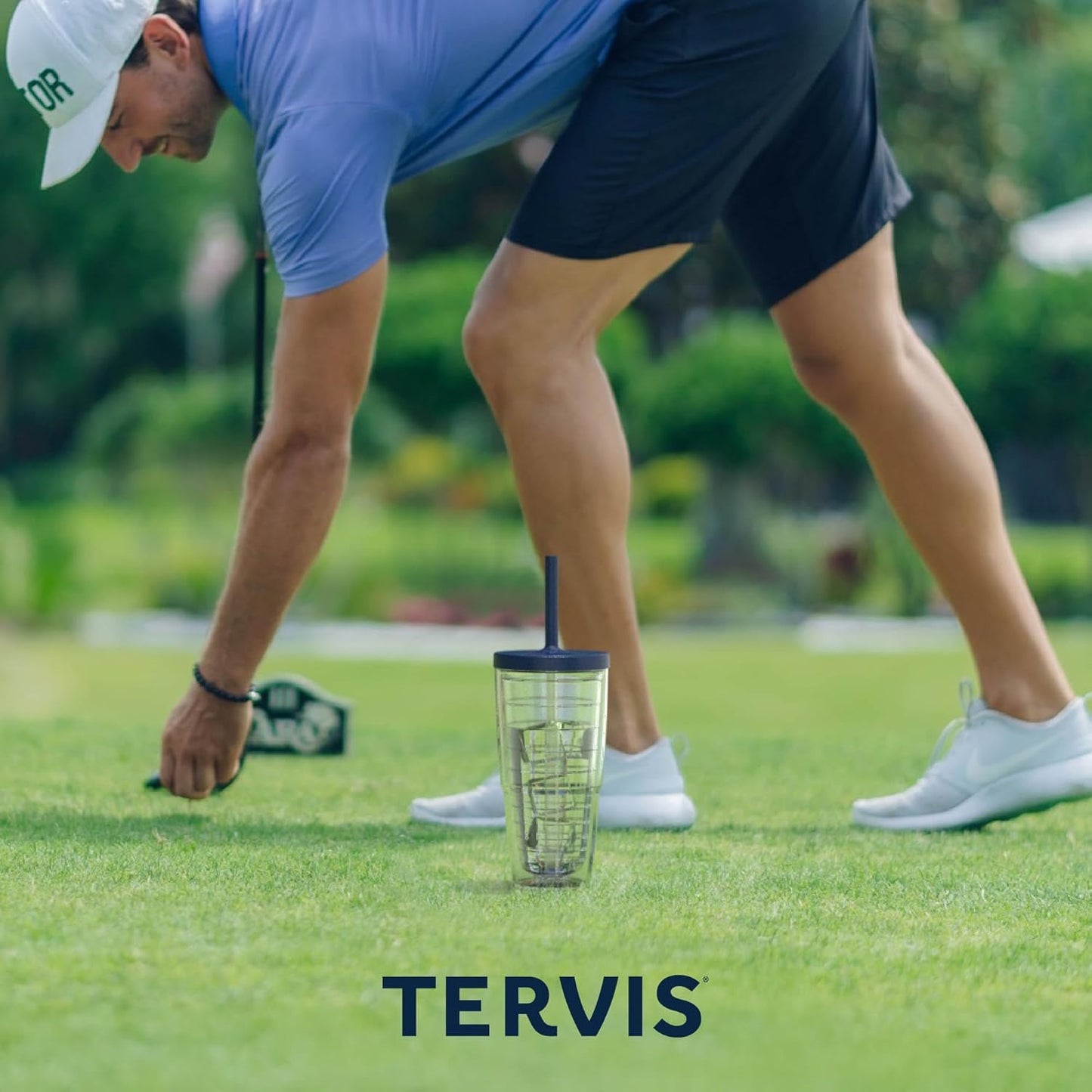 Tervis Venture Lite Pickleball - Spike Dink Ace Made in USA Double Walled Insulated Tumbler Travel Cup Keeps Drinks Cold & Hot, 24oz Water Bottle, Classic