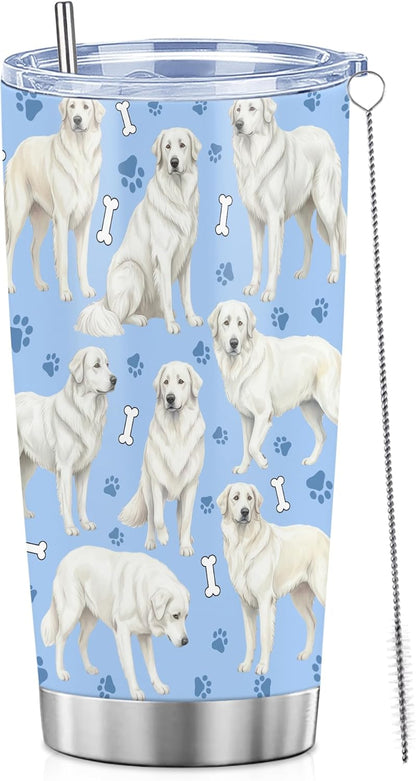 Beagle Gifts for Women Men, 40oz Stainless Steel Insulated Tumbler Travel Cup Mug, Funny and Unique Beagle Gifts for Dog Lover - Colors B