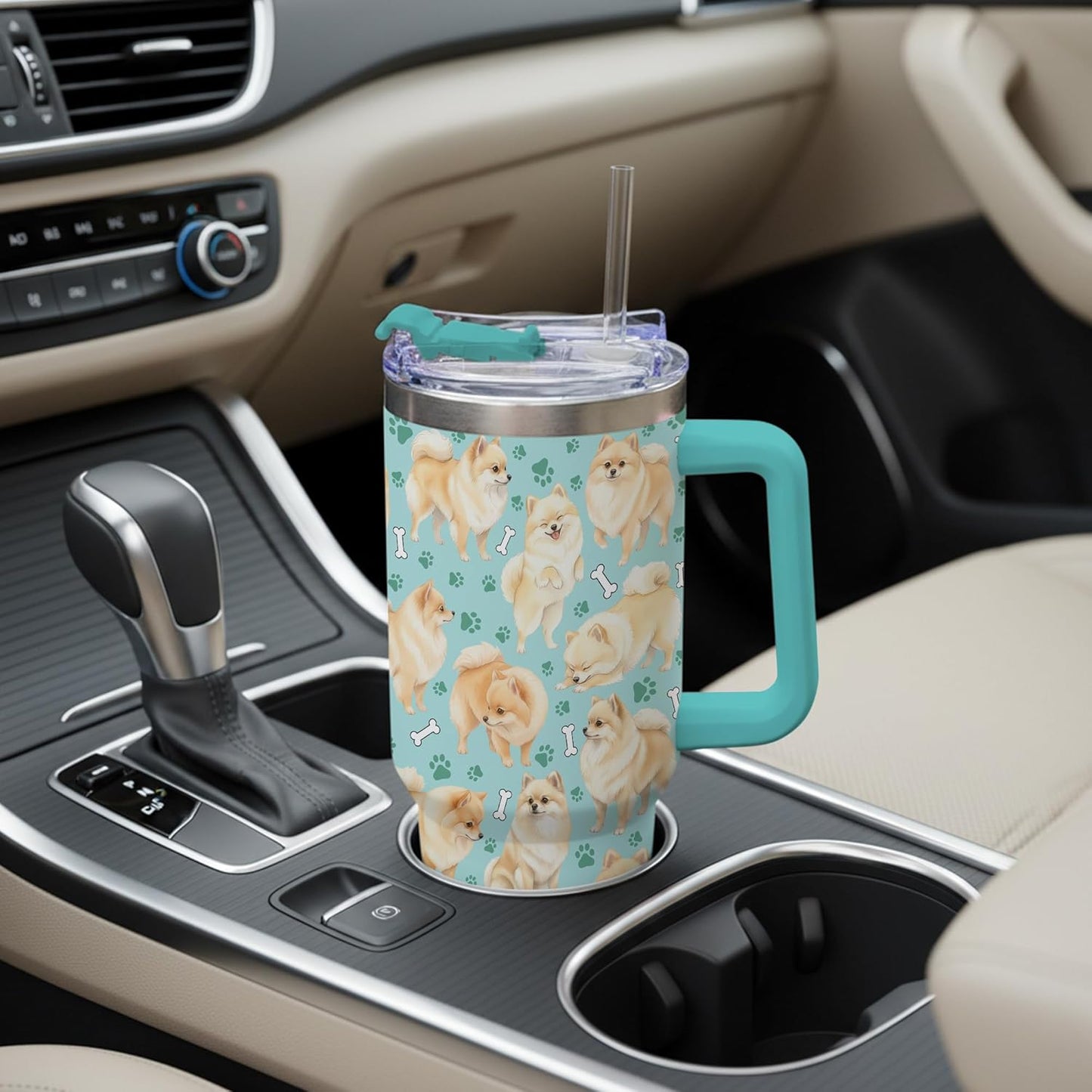 Beagle Gifts for Women Men, 40oz Stainless Steel Insulated Tumbler Travel Cup Mug, Funny and Unique Beagle Gifts for Dog Lover - Colors B