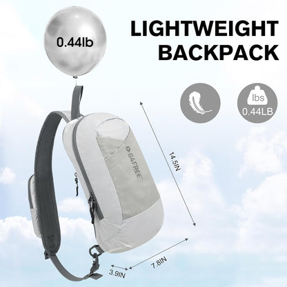 G4Free Sling Bag RFID Blocking Lightweight Crossbody Backpack Chest Shoulder Bag for Travel Sports Running